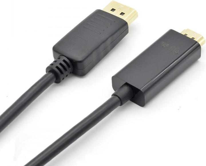 Produktbild Lenovo DisplayPort- HDMI 1.8 m. Kabel, schwarz (AKXVDMHMDP18B) (1.80 m, DisplayPort)