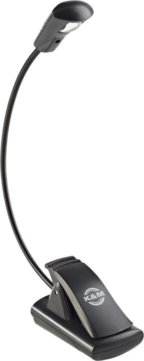 Actual product image K&M 12241 Notenpultleuchte (Instrument lighting)