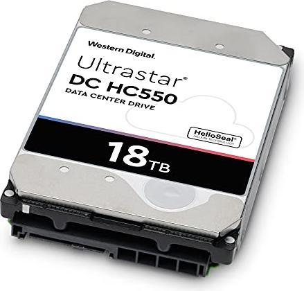 Actual product image WD Ultrastar DC HC550 (18 TB, 3.5", CMR)