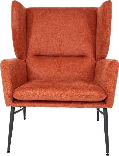 Produktbild Mendler Lounge-Sessel HWC-L62, Stoff/Textil Metall - terracotta-braun