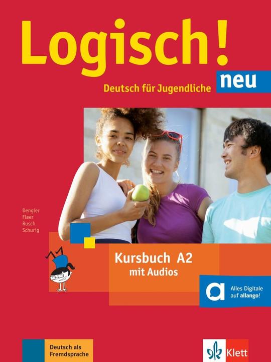 Immagine prodotto Logisch! Neu A2 - Kursbuch mit Audio-Dateien zum Download (Tedesco, Stefanie Dengler, Paul Rusch, Helen Schmitz, Cordula Schurig, Sarah Fleer, 2017)