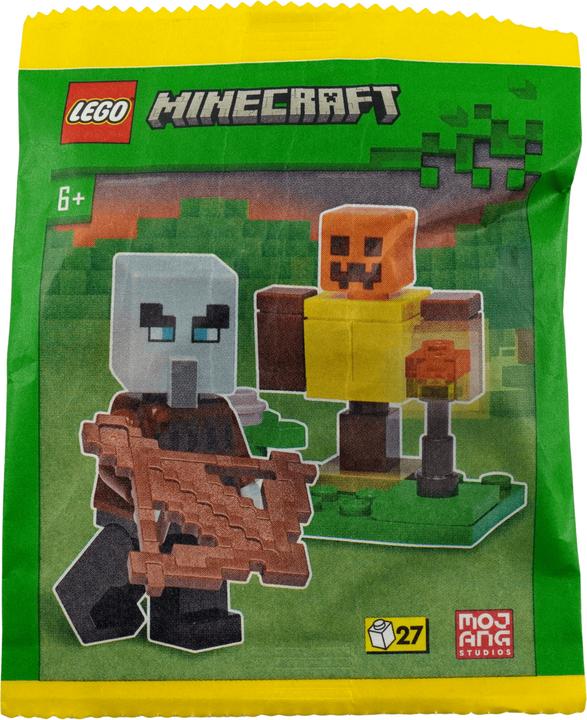 Image du produit LEGO Minifigure Minecraft Pillager avec mannequin d'entraînement - 662306 NOUVEAU! Quantité 1x (662306)