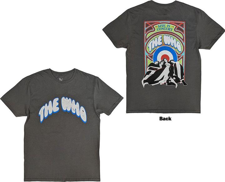 Image du produit The Who Flag Cartoon Back Print (L)
