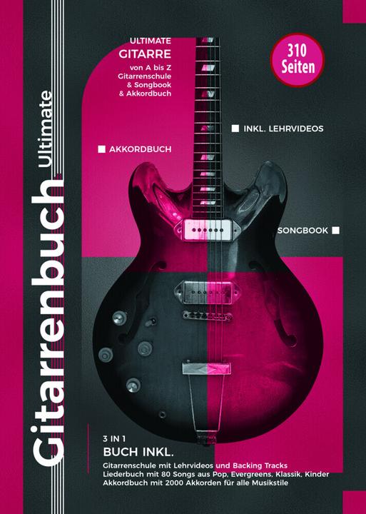 Image du produit Schulz:Gitarrenbuch Ultimate - über 300 (Allemand, Dirk Baumgärtner, 2020)