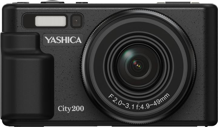 Actual product image Yashica City 200 schwarz (4.9 - 49 mm, 13 Mpx)