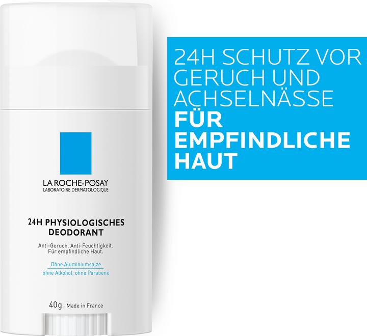 Image du produit La Roche Posay Physiologique 24h (Stick, 40 ml)