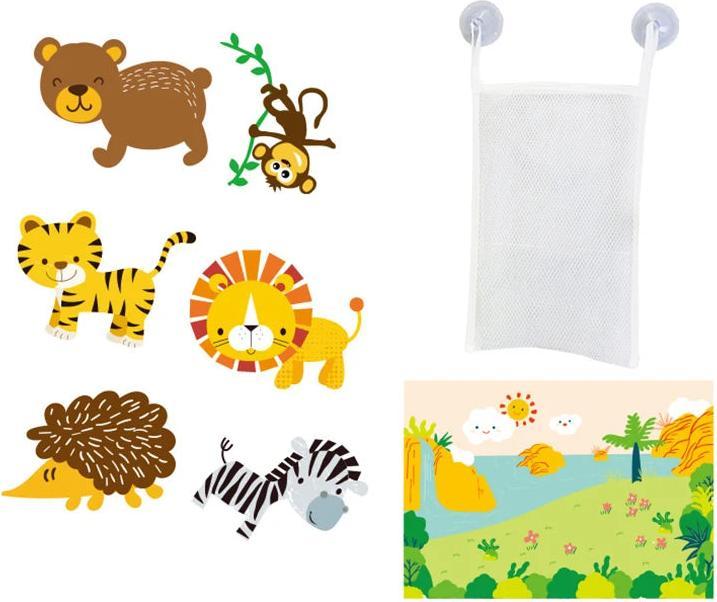 Produktbild Activity Board Weiche EVA Paste früh pädagogische DIY Puzzle Spielzeug Tier Aufkleber Bad schwimmende Badewanne