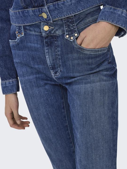 Image du produit Only Jeans taille moyenne évasé Pantalon à pattes d'éléphant (27)