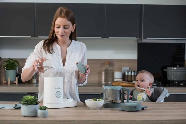 Actual product image Beaba Baby Cook Neo Foodprocessor- Grey