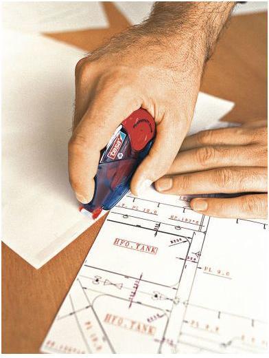 Actual product image tesa Adhesive roller permanent, refillable