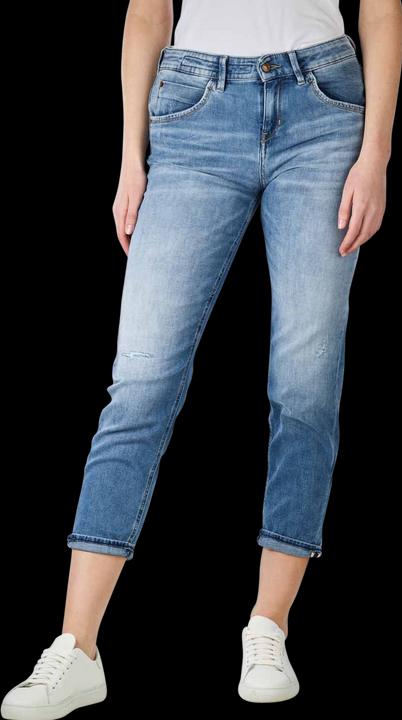 Actual product image Drykorn Low Waist Like Jeans Relaxed Carrot Fit Blue (W27/L32)