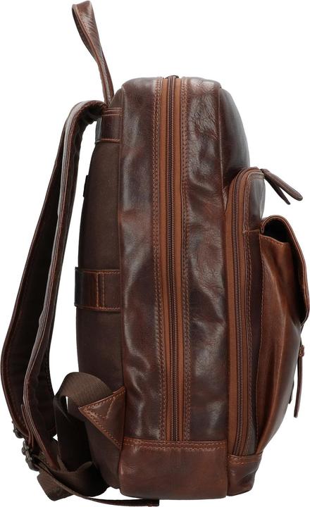 Image du produit Greenburry Sac à dos en cuir Rugged 39 cm pour ordinateur portable (15 l)