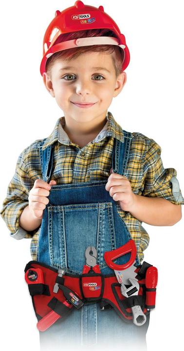 Immagine prodotto KS Tools Set di attrezzi con cintura per bambini, 20 pezzi.