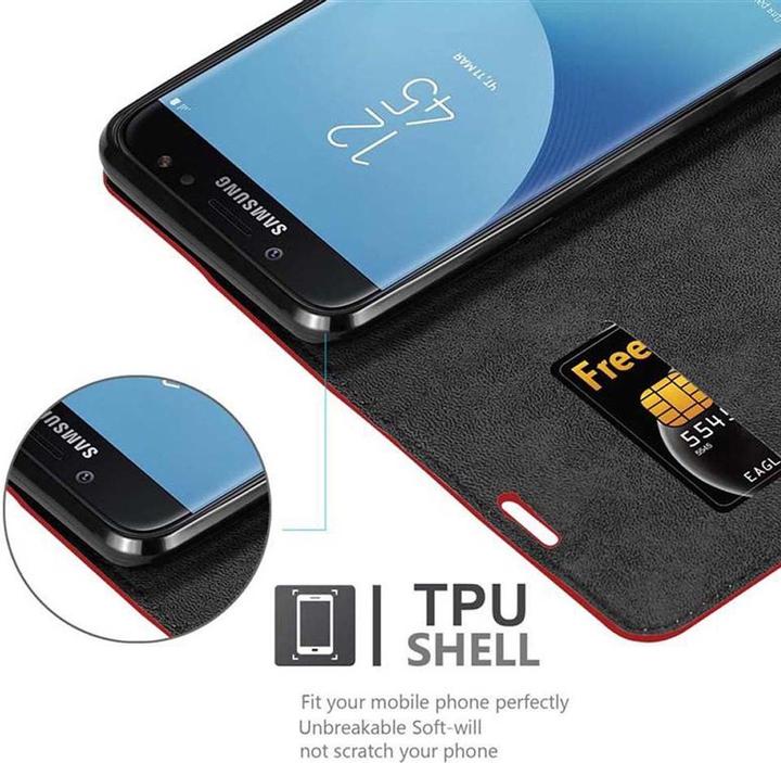 Image du produit Cadorabo Book Couverture magnétique invisible (Samsung Galaxy J7 2018)