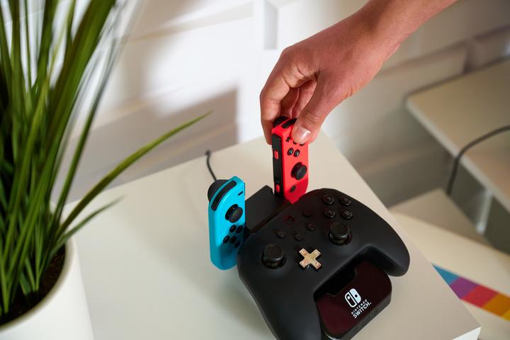 Actual product image PowerA Controller Charging Station by for Nintendo Switch (Switch, Switch OLED)