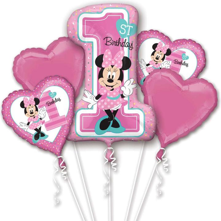Anagram Bouquet di palline 1er Anniversaire Minnie Mouse