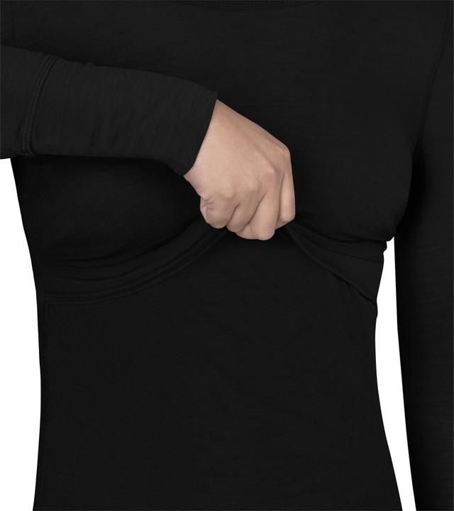 Image du produit Normani Sous-vêtements en mérinos - Ensemble de maternité - T-shirt à manches longues et caleçon - 8795 (M)