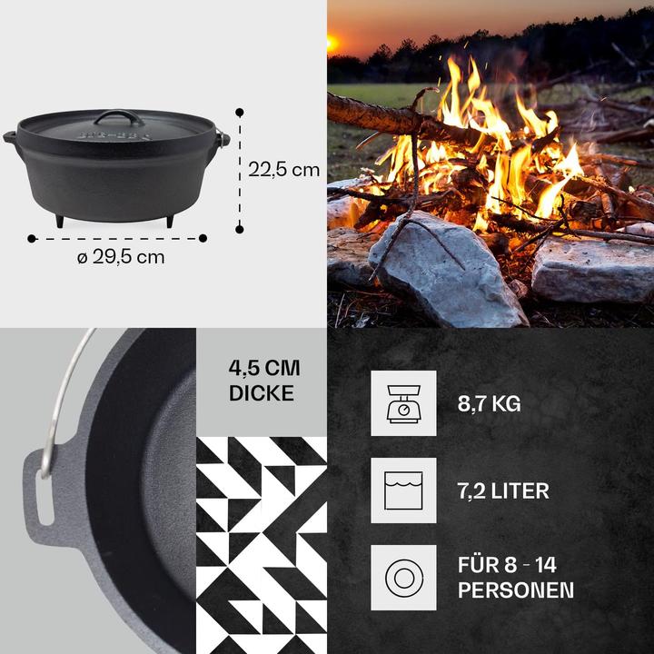 Immagine prodotto ToCis Big BBQ Set di forni olandesi