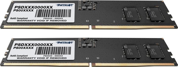 Produktbild Patriot D516GB 4800-40 Signature K2 PAT (PSD516G4800K) (2 x 8GB, 4800 MHz, DDR5-RAM, DIMM)
