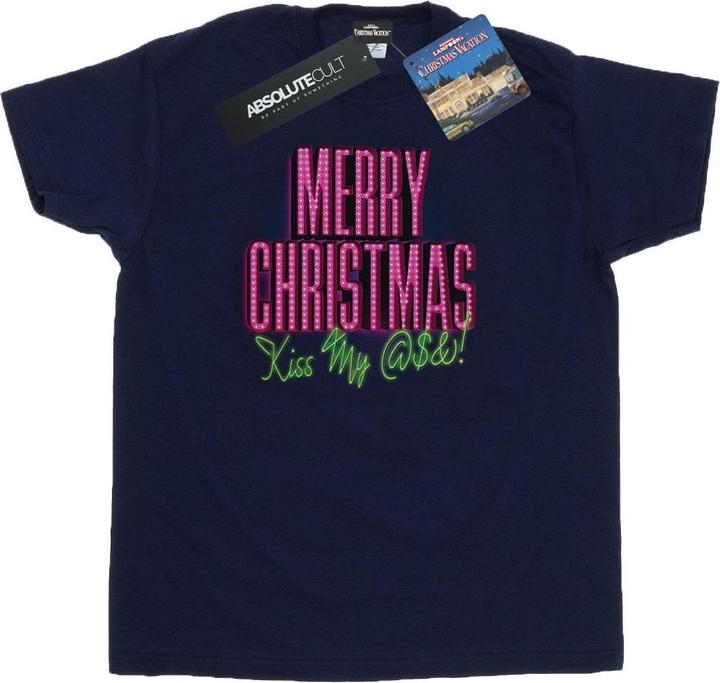 Image du produit National Lampoon´s Vacation National Lampoon's Christmas Vacation - T-shirt KISS MY ASS - Homme (XL)