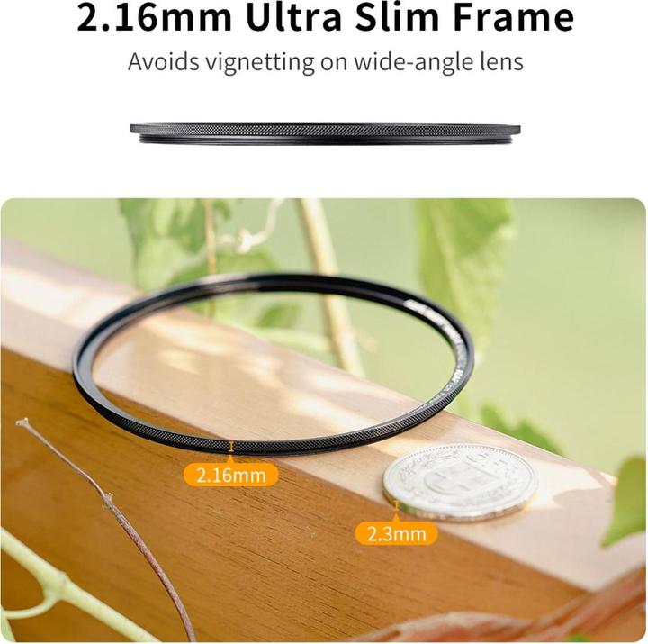 Actual product image K&F Concept Magnetic Ring For Magnetic Filters 77mm (KF-05.290) (2.16 mm, Magnet filter holder)