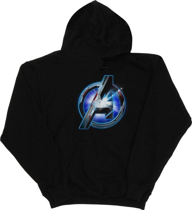 Immagine prodotto Avengers Endgame Glowing Logo Felpa con Cappuccio Ragazzi (140, 146)