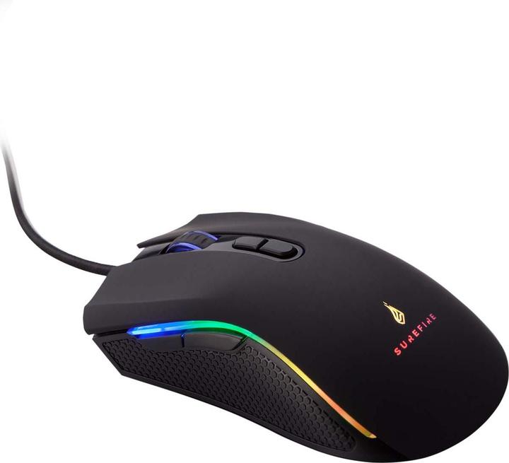 Immagine prodotto SureFire Mouse da gioco a 7 pulsanti Hawk Claw con RGB (Cablato)