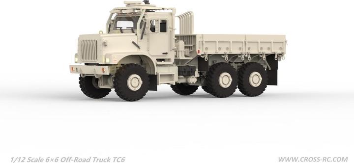 Produktbild Cross-RC TC6 Flagship Version (Scale Truck 6x6, Sound Unit & Alu CNC parts, 1:12) (RTR Ready-to-Run)