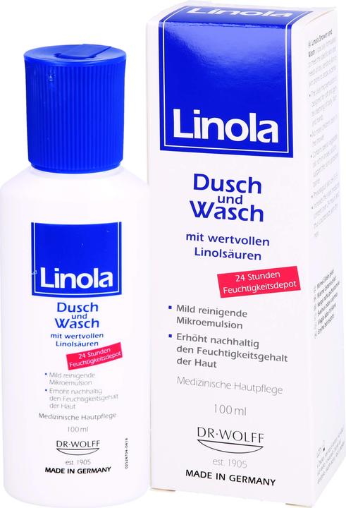 Actual product image Dr. Wolff Linola Shower and Wash, 100 ml XDG (100 ml)