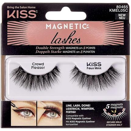 Produktbild KISS My Face - Magnetic Lashes Double Strength - Magnetic Eyelashes 05 Crowd Pleaser (Künstliche Wimpern)
