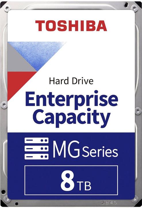 Produktbild Toshiba E-Capacity HDD 3.5 7.2k SATA 512e (8 TB, 3.5")