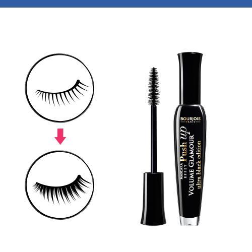 Actual product image Bourjois Volume Glamour Push Up Ultra Black Edition (Black)