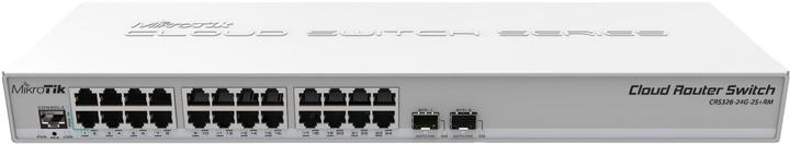 MikroTik CRS326-24G-2S+RM: L3 Smart Switch (24 Ports)