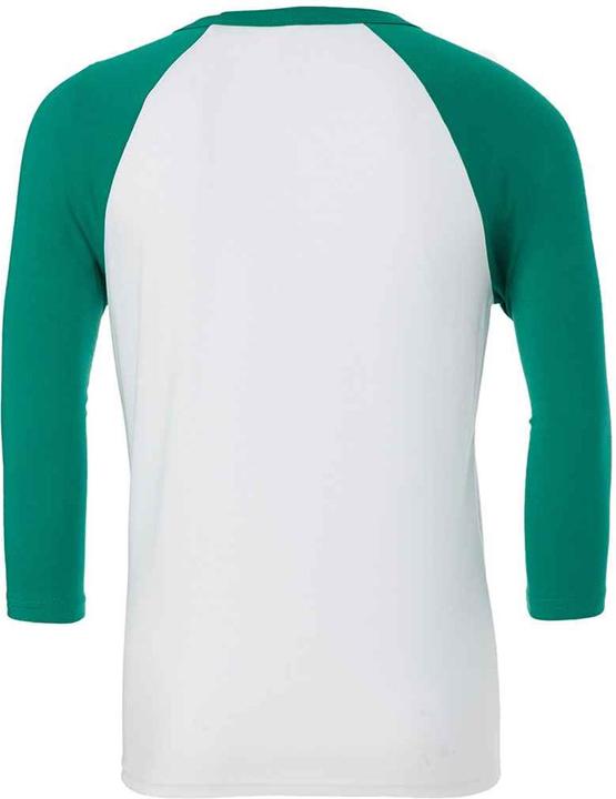 Immagine prodotto Bella Canvas Maglietta Baseball Manica a 3/4 Adulto Unisex (M)