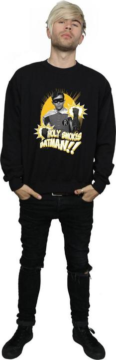 Image du produit - Sweat BATMAN TV SERIES ROBIN HOLY SMOKES - Homme (XXL)