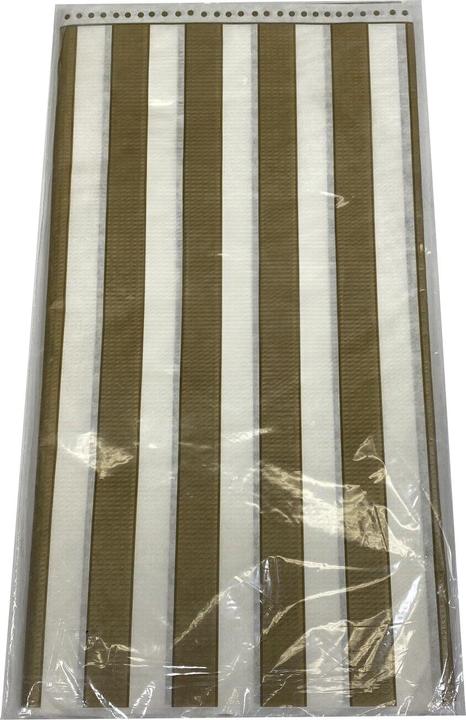 Actual product image Amscan Paper Contrast Striped Anniversary Party Table Cover