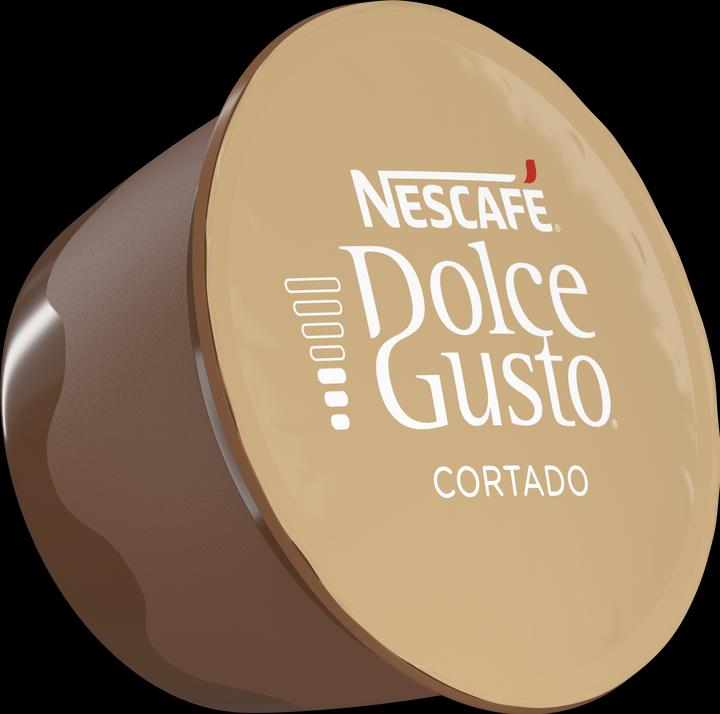Actual product image Nescafé Dolce Gusto Cortado Espresso Macchiato (16 x Port.)