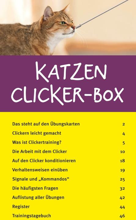 Actual product image Katzen-Clicker-Box (German, Birgit Rödder, 2013)
