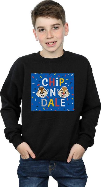 Actual product image Disney Boys Chip N Dale Blue Frame Sweatshirt (140, 146)