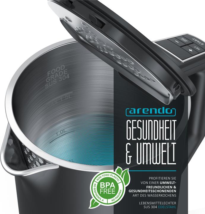 Image du produit Arendo Bouilloire avec réglage de la température (1.50 l)