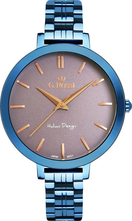Gino Rossi WOMEN'S WATCH 11389B-6F3 (zg787h) blue (38 mm)
