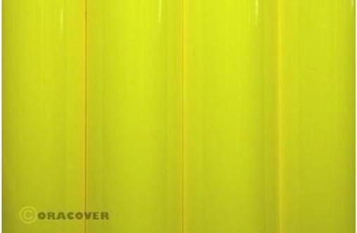 Actual product image Oracover Ironing foil neon yellow