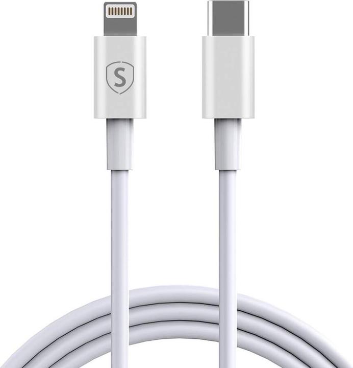 Produktbild SIGN USB-C to Lightning Cable 2.1A 0,25m - White (0.25 m)