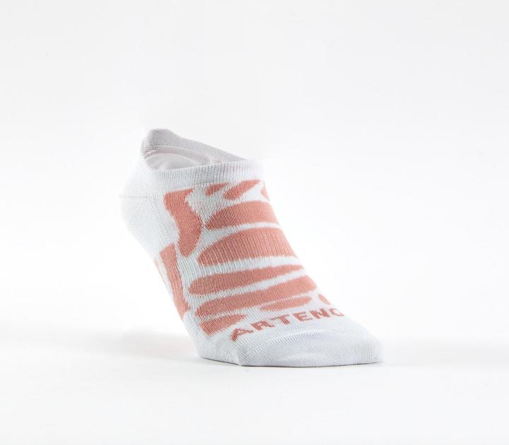 Actual product image Artengo Tennissocken RS160 Low 3er Pack orange/rosa Motive (39, 42)