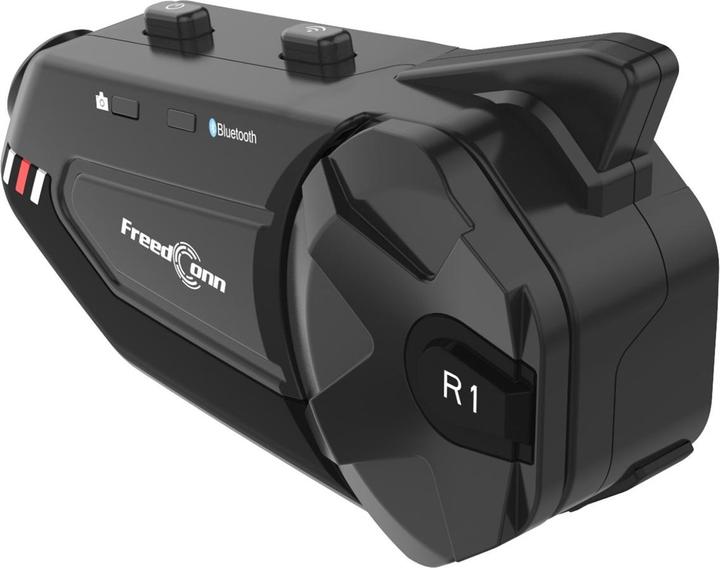 Produktbild FreedConn R1 PLUS E motorcycle intercom Black (ANC, 4 h, Kabellos)