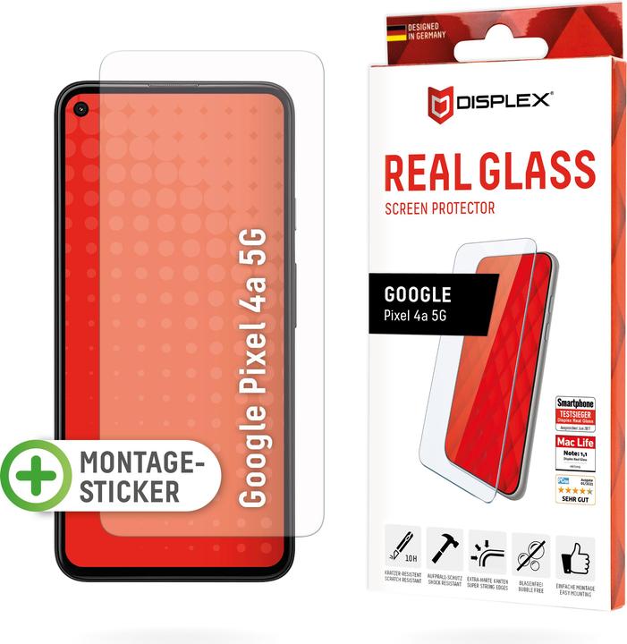 Produktbild Displex Real Glass, 2D Panzerglas (1 Stück)