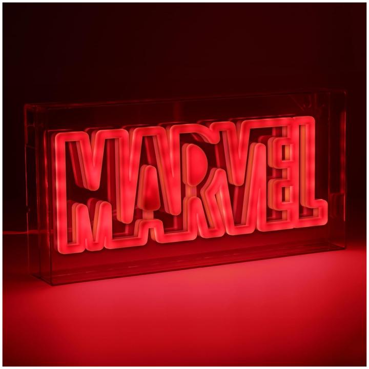Actual product image Paladone Products Marvel - Lamp Logo Marvel Neon LED