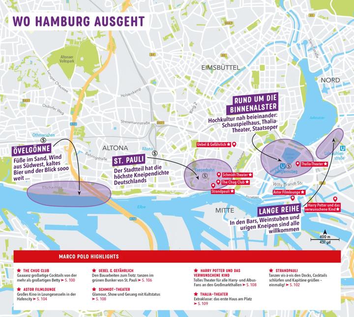 Produktbild Reiseführer Hamburg (Deutsch, Dorothea Heintze, 2023)