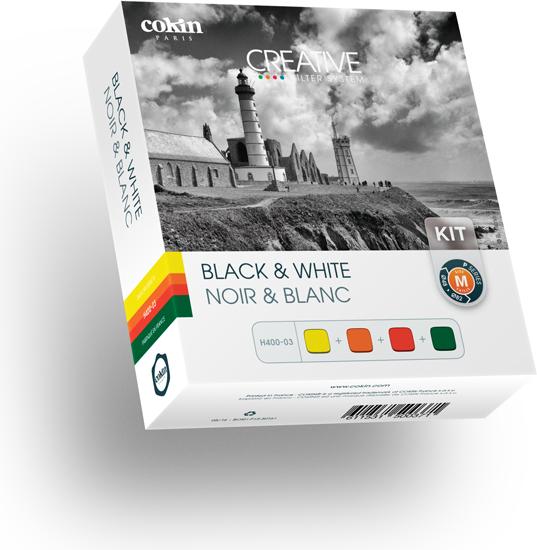 Produktbild Cokin U400-03 Black & White Kit inkl. 4 Filter (Effekt Filter, 100 mm)