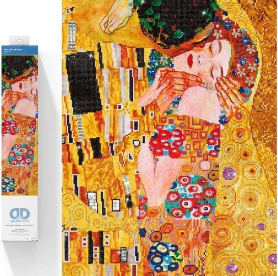 Actual product image Diamond Dotz Diamond Painting The Kiss (Klimpt)